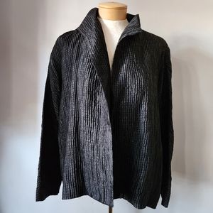 Eileen Fisher shawl collar jacket